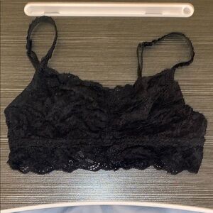 Lace Bralette in Black